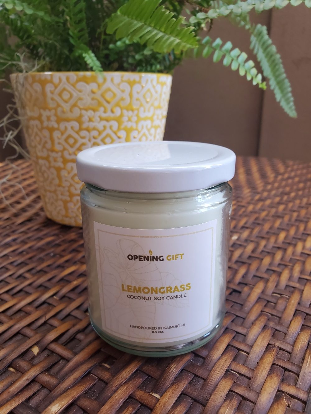 Lemongrass Candle – Opening Gift | Handmade, Thoughtful, Gift Giving ...